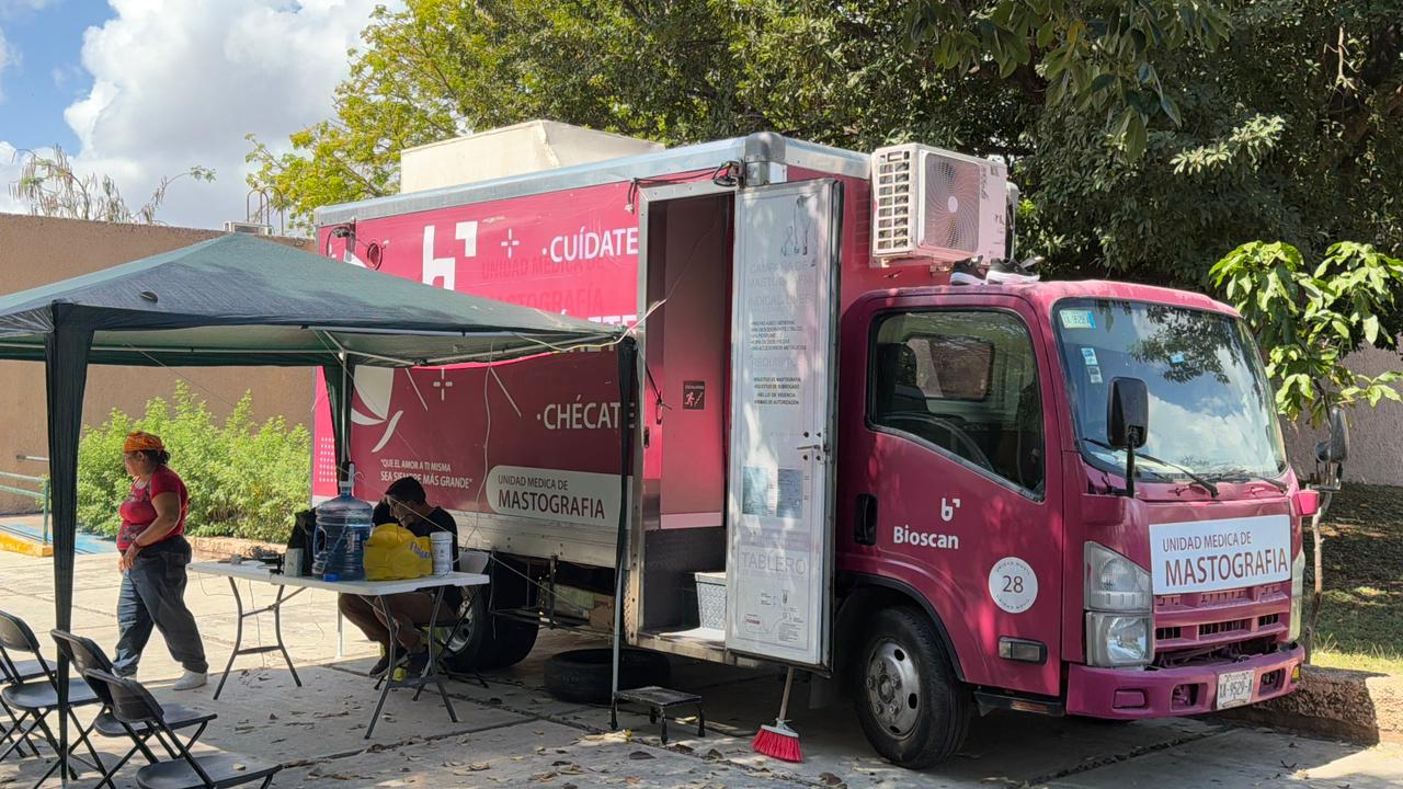 IMSS Quintana Roo lleva mastógrafo móvil a diferentes puntos del estado